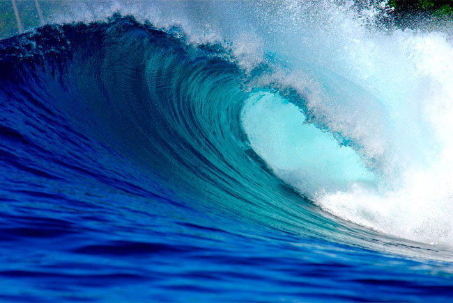 Fotomurales vinilos olas del mar